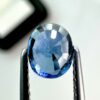 Paire de saphirs bleus naturels, choix idéal pour investissement en joaillerie