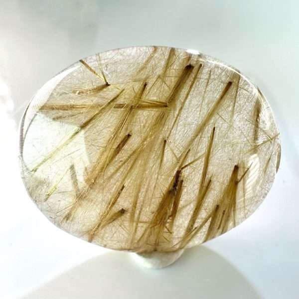 Rare Rutilated Quartz 58,18 ct / 33x26x8 mm - Jamel Gems