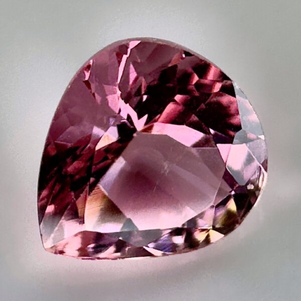 Natural Salmon Pink Tourmaline 0.75 ct - 6.2 x 5.8 mm
