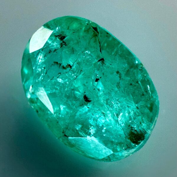 Natural Emerald 1.27 ct - 8.1 x 6.2 mm - Zambian Gemstones