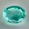 Natural Emerald 0.90 ct – 7.2 x 5.6 mm - Light blue-green color