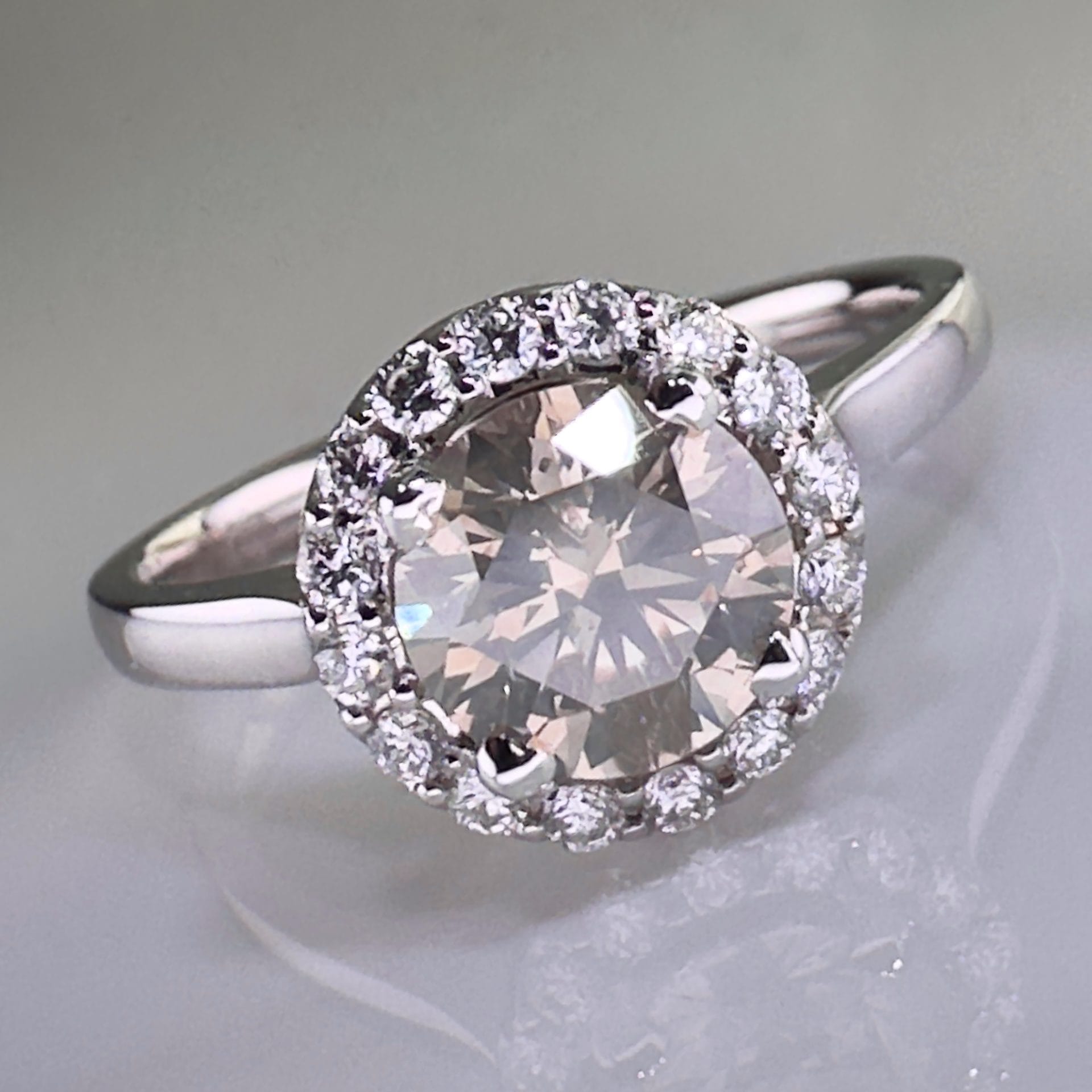 Bijoux 18ct et diamant avec certificat